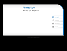 Tablet Screenshot of ahmetugur.com